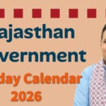 Rajasthan Govt Calendar 2026 PDF Free Download : SSO Rajasthan Portal